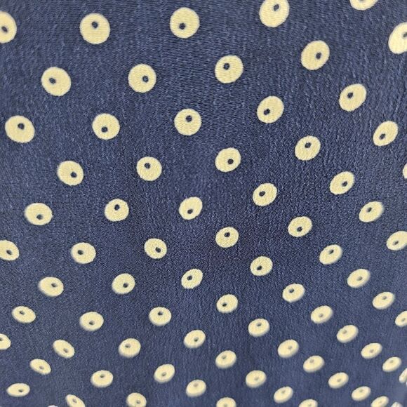 Vintage 80s navy polka dot summer dress - Picture 7 of 9